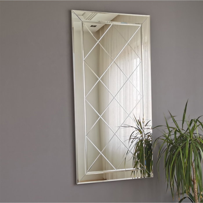Hanah Home Espejo A306D Plata